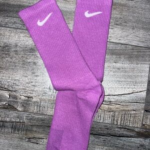 Nike Purple Crew Socks